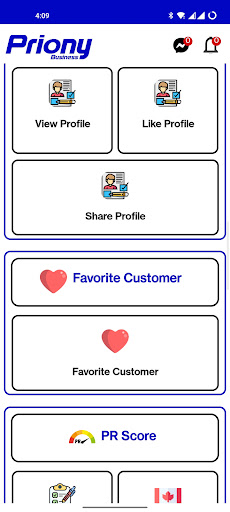 Priony Business Screen 2