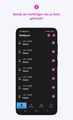Ontoegankelijk - Meldpunt Screen 3