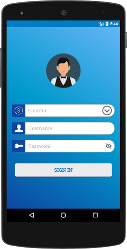 Android application EnQuest Restaurant screenshort