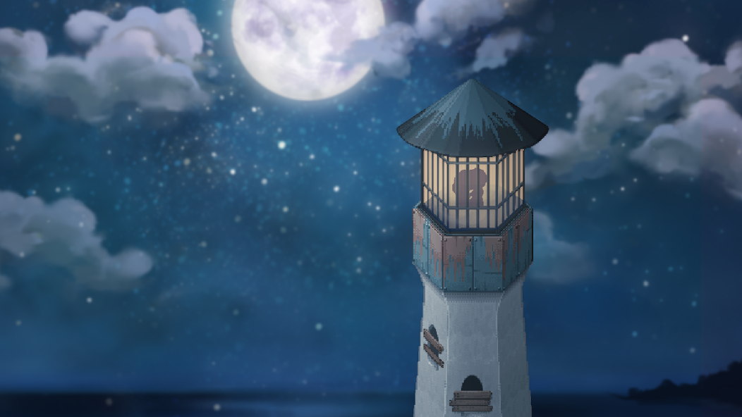 To the Moon banner