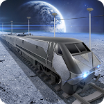 Cover Image of Download Control Train Moon Simulator  APK