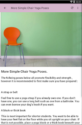 CHAIR YOGA