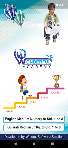 Android application Wonderful Academy screenshort