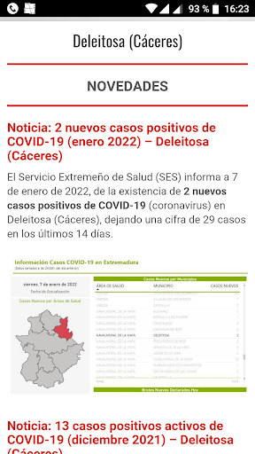 Android application Deleitosa (Cáceres) screenshort