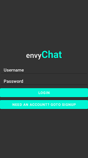 Android application EnvyChat screenshort