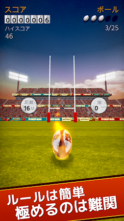 Game screenshot Flick Kick Rugby Kickoff mod apk