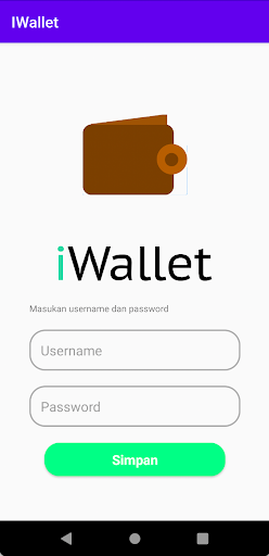 Android application IWallet: Pencatat Keuangan screenshort