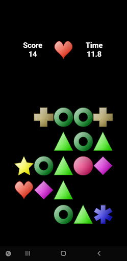 Android application 20 Second Tap the Shapes Fast screenshort