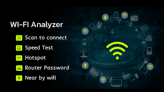 WiFi Analyzer - Show Password