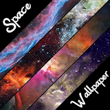 HD GALAXY SPACE WALLPAPER icon