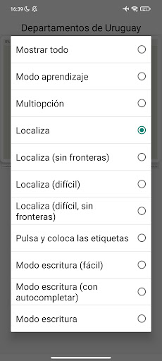 Departamentos de Uruguay Screen 2