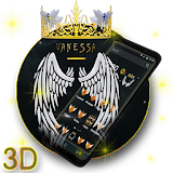 3D King Wing Tattoo Theme icon