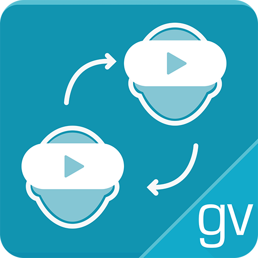 Synchronized 360° video player logo