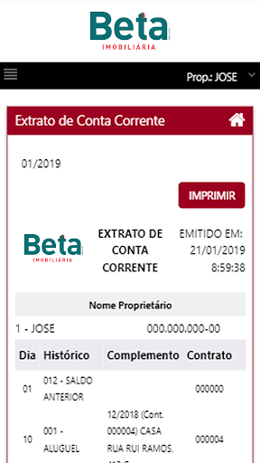 Beta Imobiliária Screen 2