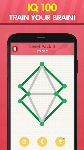 1Line & Connect Line :Line Puz screenshot