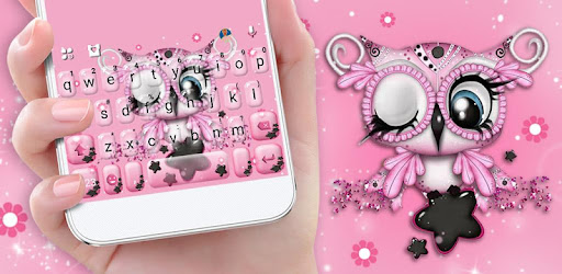 Pretty Pinky Owl Keyboard Them