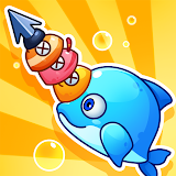 Fish War - Shark Battle IO icon