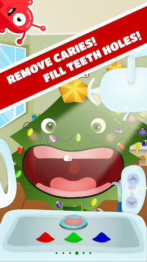 Android application Tiny Dentist Christmas screenshort
