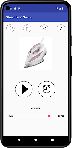 Android application Steam Iron Sound screenshort