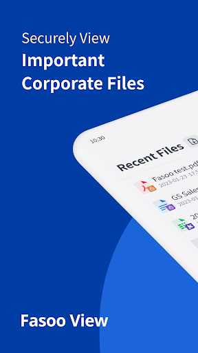 Android application Fasoo View screenshort