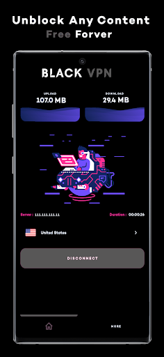 Black VPN - Fast VPN - Proxy Screen 3