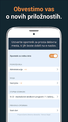 MojeDelo.com Screen 2