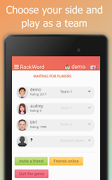 Rackword - Online word game