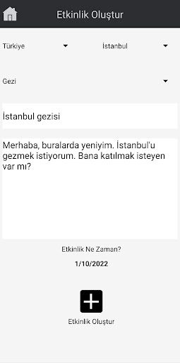 Evender: Etkinlik Bul, Oluştur Screen 3