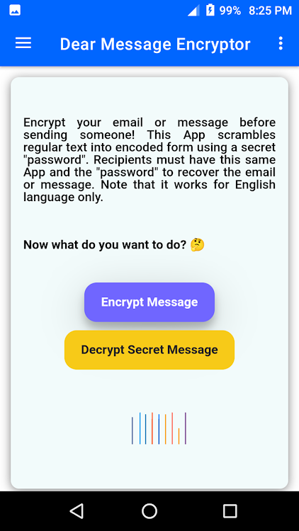 Dear Message Encryptor - 15 - (Android)