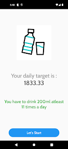 Daily Water Goal Tracker