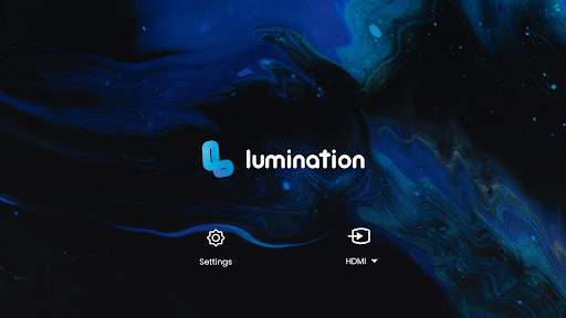 Android application Lumination Projector Launcher screenshort