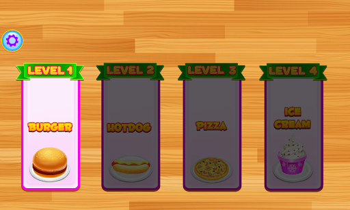 Android application Cooking Games Submit Orders screenshort