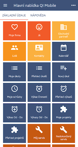 Android application QI Mobile screenshort