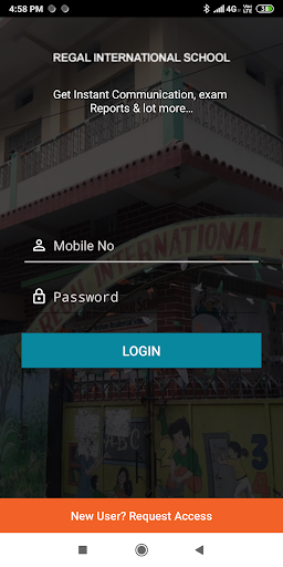 Android application Regal International School screenshort