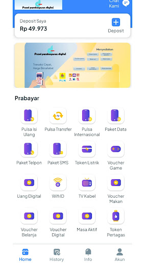 dortop Aplikasi Pembayaran Screen 3
