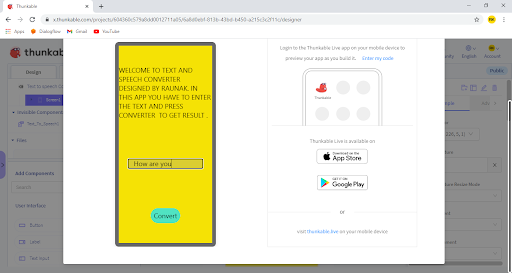 Text to Speech Converter by Ra Screen 2