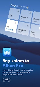 Athan Pro – Quran with Azan  Prayer Times  Qibla Apk Download 3