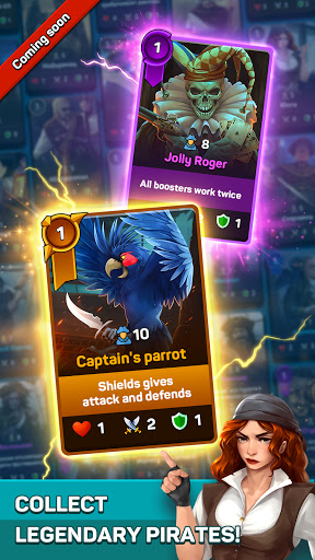 Pirates & Puzzles - PVP Pirate Battles & Match 3 screenshots 10