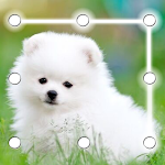 Puppy Dog Pattern Lock Screen Apk