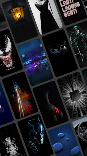Android application Dark Wallpapers in HD, 4K screenshort