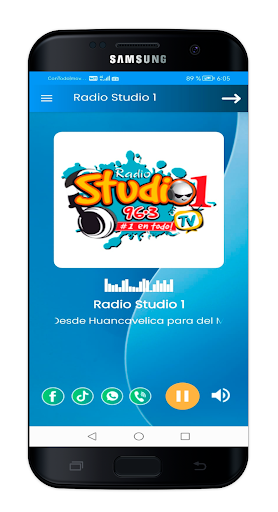 Radio Studio1 Huancavelica Screen 2