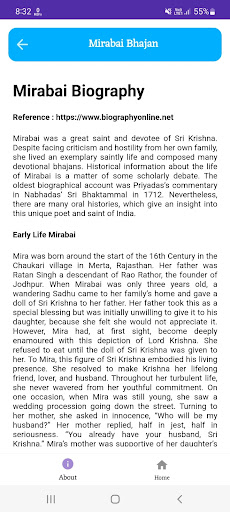 Android application Mirabai Bhajan | मीराबाई भजन screenshort