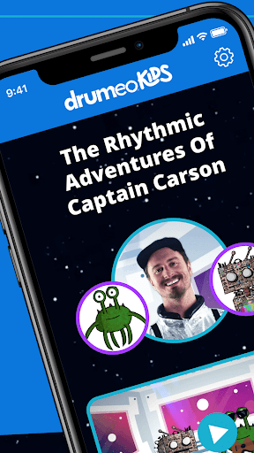 Android application Drumeo Kids screenshort