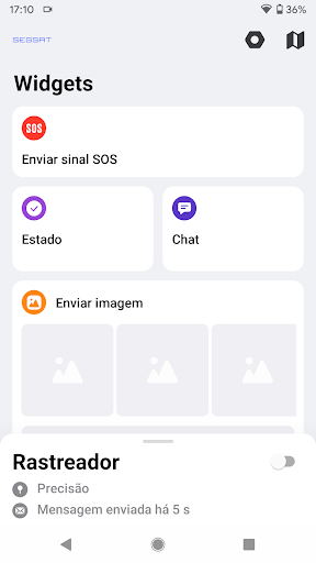 Android application Segsat WFM screenshort