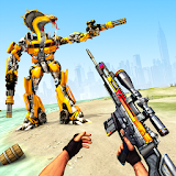 Animal Robot Gun Shooting: FPS Shooting Game icon