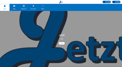 Android application Jetzt! screenshort