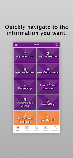 Android application ATA Nexus 2024 screenshort