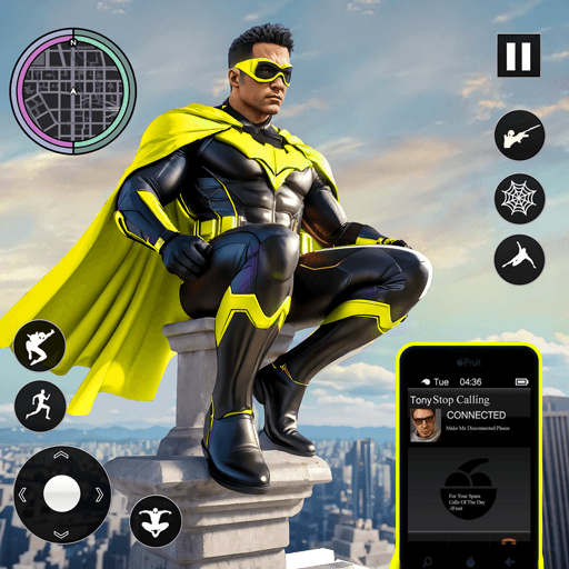 Download APK Hero Rope Spider City Man Latest Version