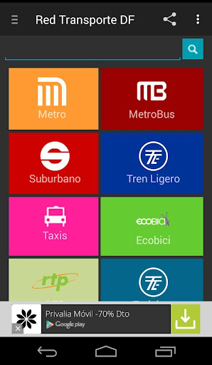 Red Transporte CDMX Screenshot 2 - AppWisp.com