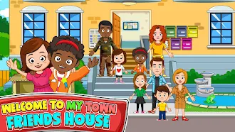 Game screenshot My Town: Friends House Party mod apk